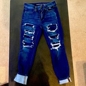 American eagle distress jeans